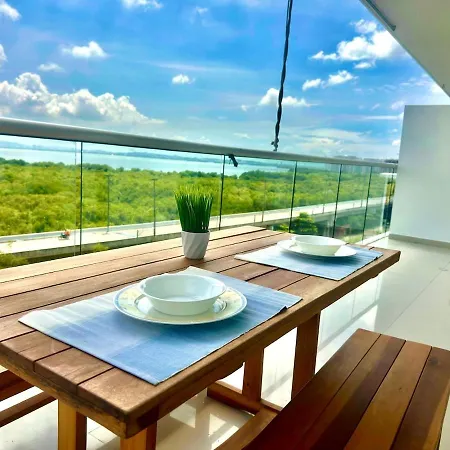 Apartment Luxury Sea View With Pool- 12 Min From The Center