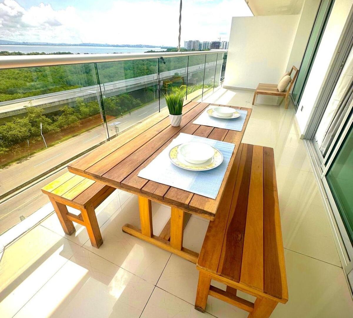 Luxury Sea View With Pool- 12 Min From The Center Apartamento Cartagena