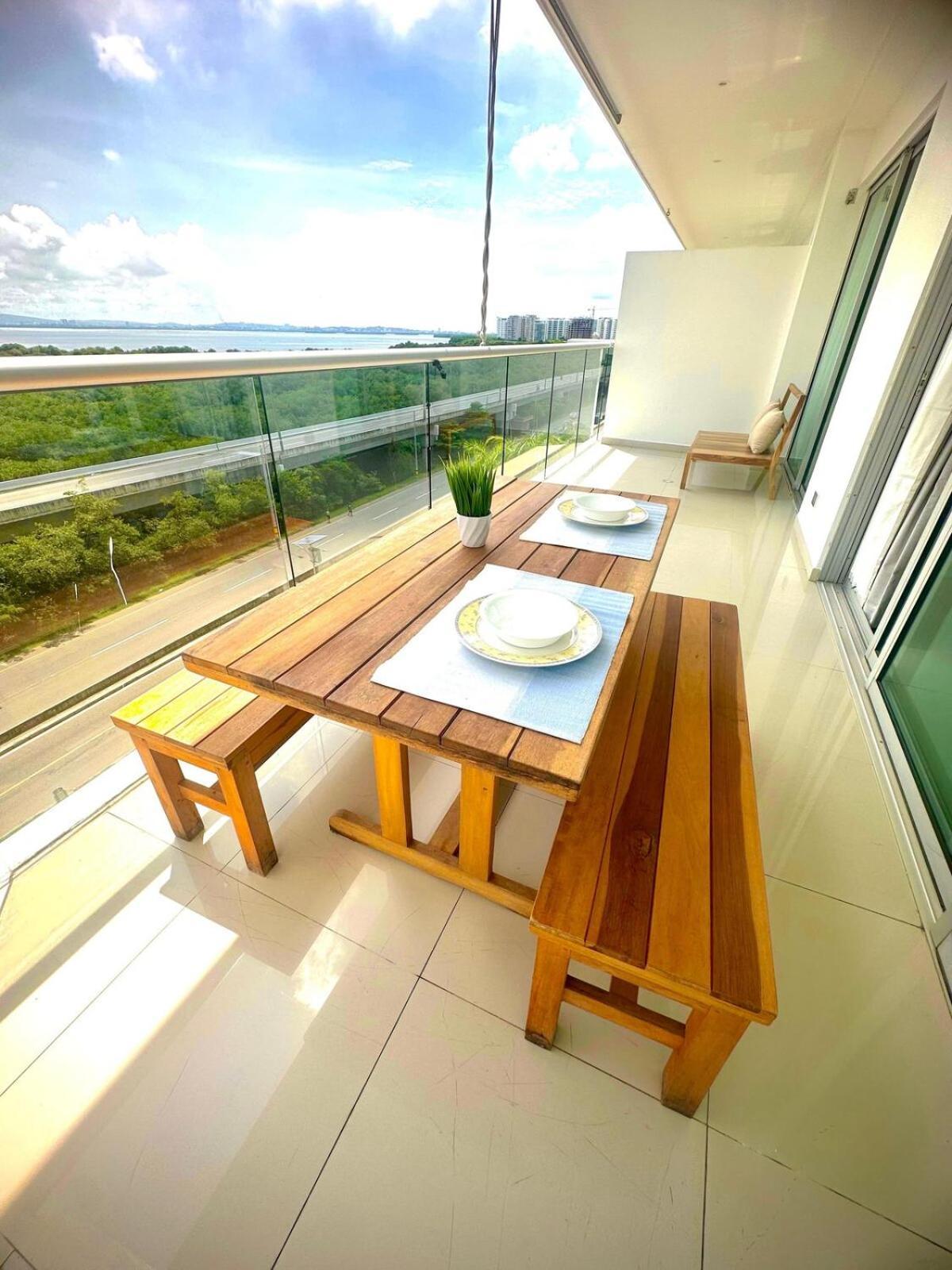 Luxury Sea View With Pool- 12 Min From The Center Apartment Cartagena